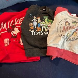 Boys 3T Crewneck Sweatshirts